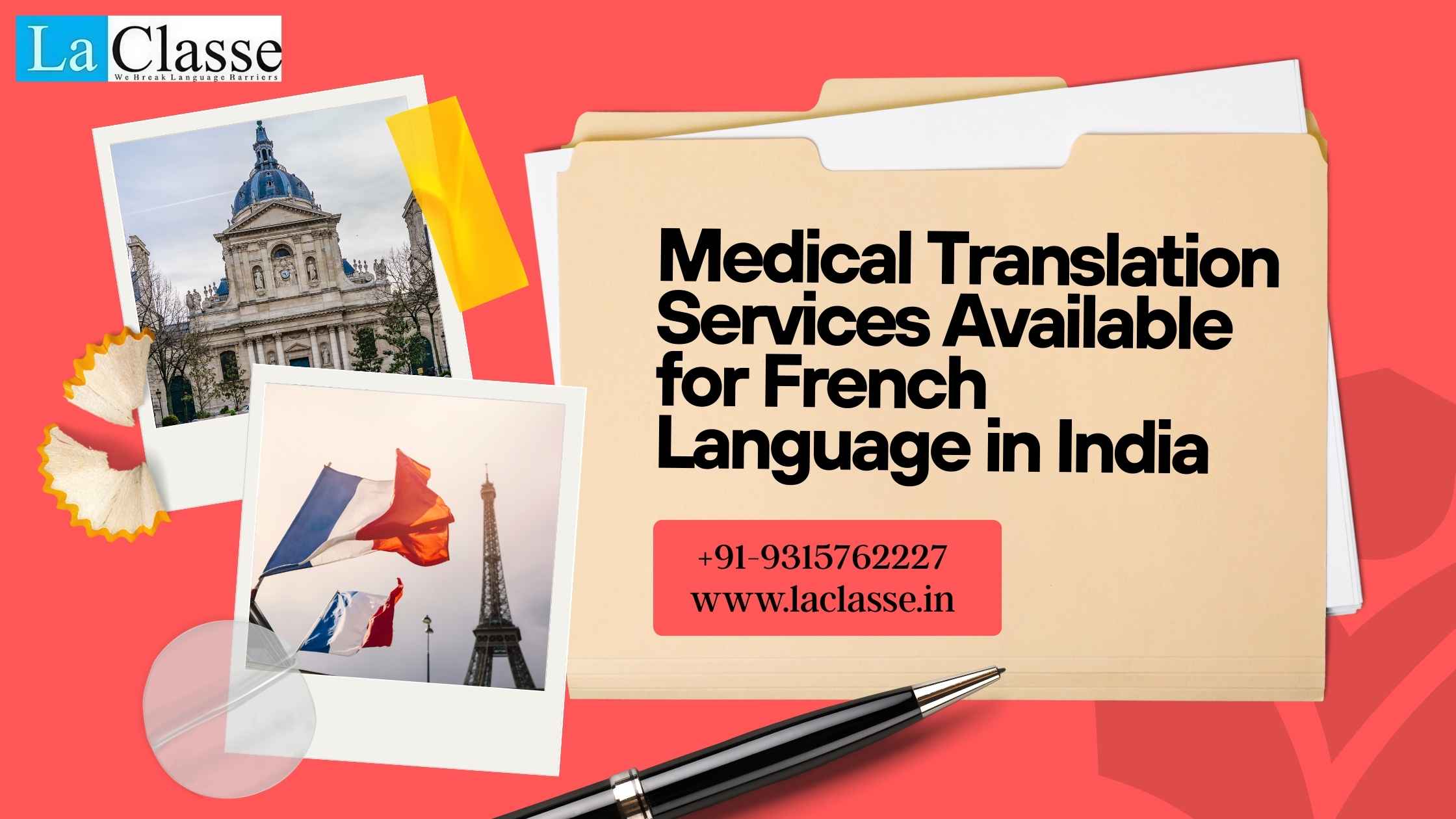 Medical Translation Services Available for French Language in India